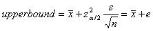 Sample Size Formula