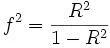 cohen's f2 method of effect size