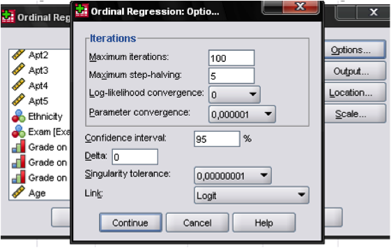 ordinal regression