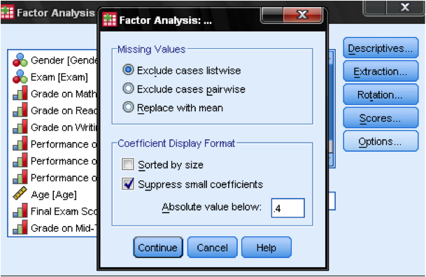 factor analysis