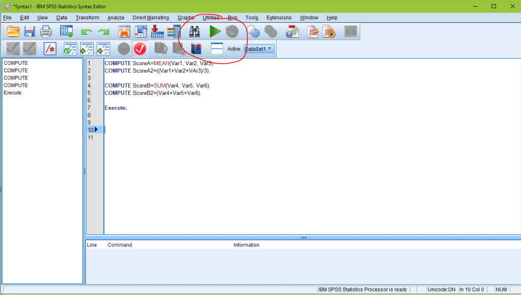 What’s that Button Do: Using SPSS Syntax - Statistics Solutions